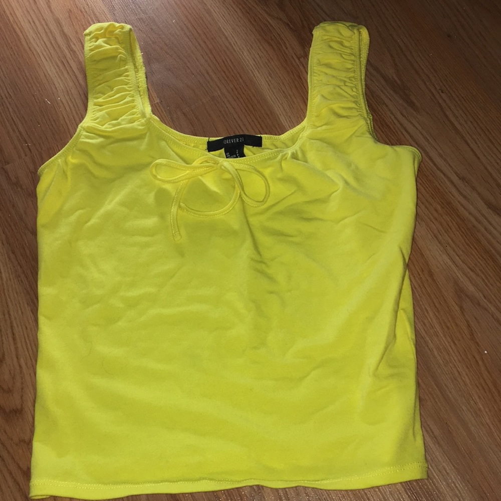 Yellow shirt